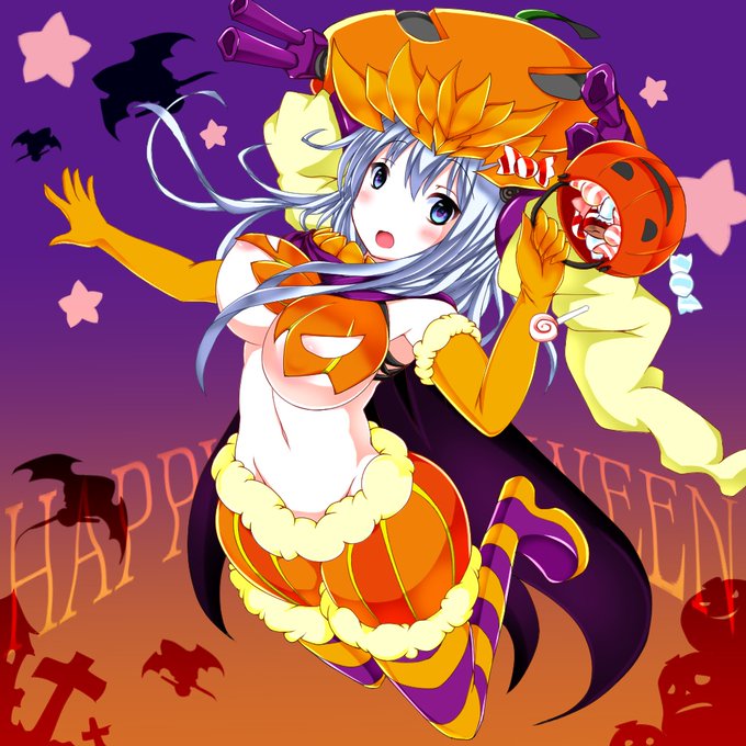 ハロウィンなヲ級 