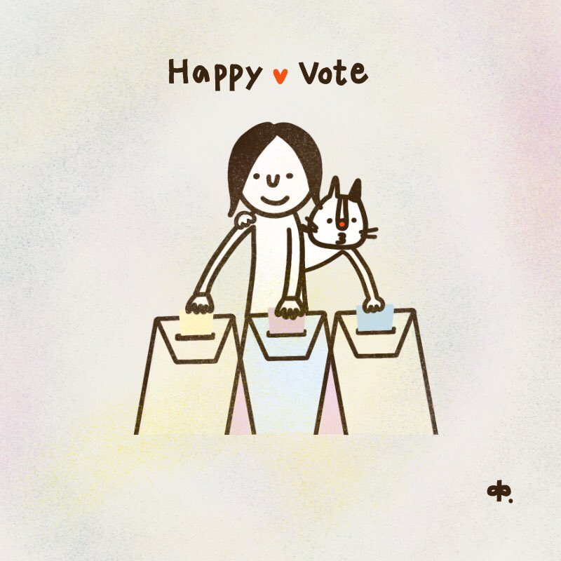 Buu3333's tweet photo. 昨日投票してきました。
日本がより良い国になるよう願いを込めて❤️
I voted for election yesterday. I hope Japan be a better country ;)
#election #hope #happyvote #future #illustrator #design #drawing #art #picture #ipad #選挙 #投票 #未来へ #落書き #イラスト #デザイン #絵 #アート https://t.co/D6spZT9NXc
