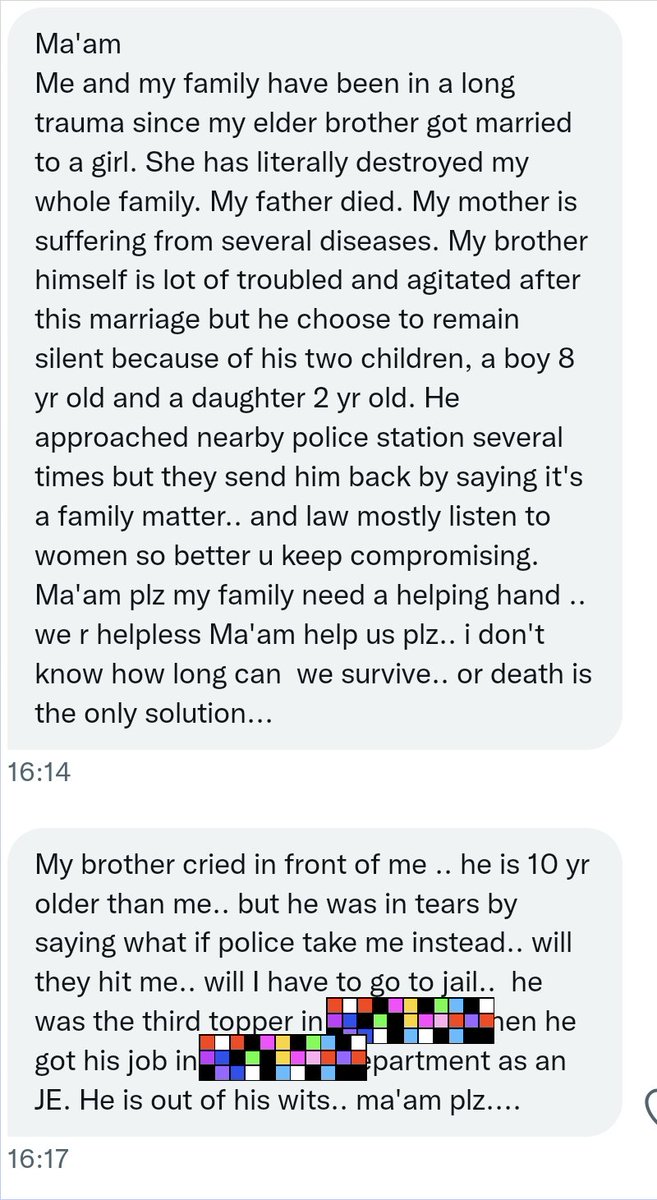 DeepikaBhardwaj's tweet photo. This had me in tears.
Sadly I now know many families that are living but actually dead inside only because of one woman. https://t.co/VhP2fZyeud