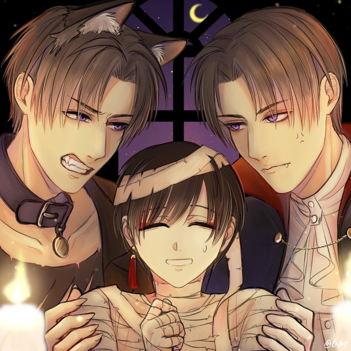 CatbitOz's tweet photo. 🕯️🎃Happy Halloween 🎃🕯️
#ดาบซานิวะ #YumeWeeklyTH https://t.co/lGlMfqqtGA
