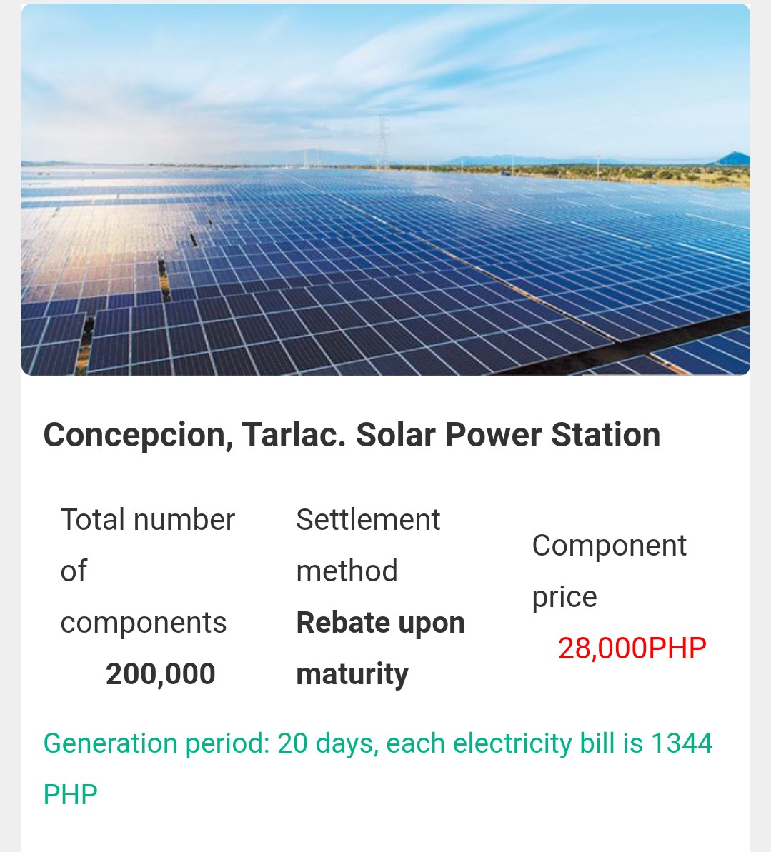 clearway_energy's tweet photo. These are the Power Stations in the Philippines where you can purchase a photovoltaic power station so that you can obtain the corresponding share of the power plant's property rights and power generation revenue. https://t.co/dXuRWxYDPm