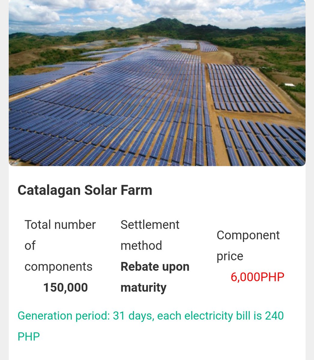clearway_energy's tweet photo. These are the Power Stations in the Philippines where you can purchase a photovoltaic power station so that you can obtain the corresponding share of the power plant's property rights and power generation revenue. https://t.co/dXuRWxYDPm