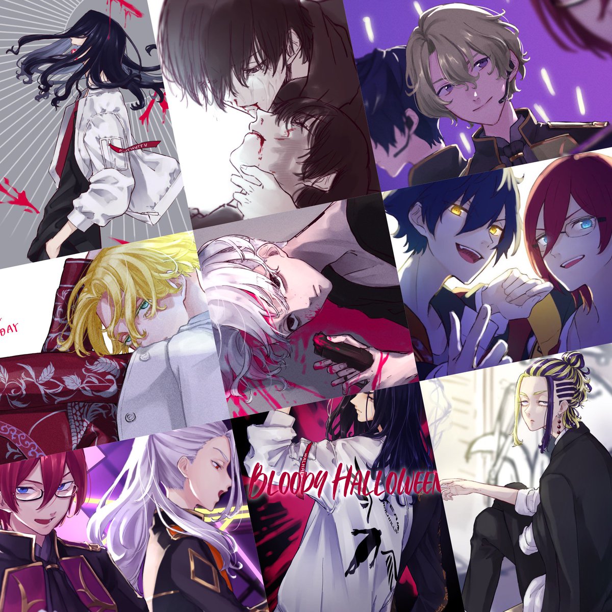 #今月描いた絵を晒す 