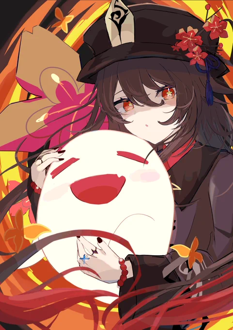 胡桃～!!🍁
#原神 #胡桃 