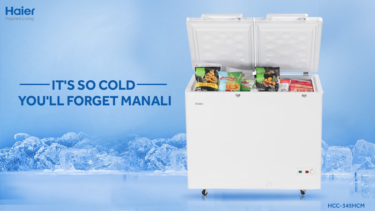 IndiaHaier's tweet photo. Maintain the right level of freshness with #Haier #DeepFreezer! Design with metal liner inside, it maintains an optimum level of temperature throughout and keeps your eatables for long.
#CommercialFreezer #HomeFreezer #HaierLifeBetterLife #InspiredLiving #HaierIndia #Haier https://t.co/t1g0IOYJzM