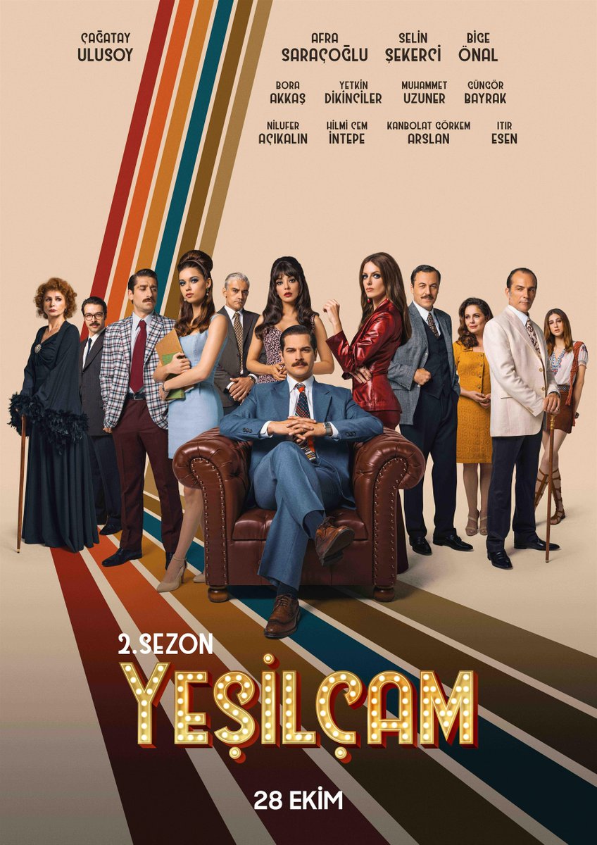 Yeşilçam’a <a href="/YesilcamBluTV/">Yeşilçam Dizi</a> dizisi ile bir küçük adım attım. @BluTV yapımı dizinin 2. sezonunda "sanat danışmanlığı" yaparak keyifli bir sürece dahil oldum 🥰 Dizinin senaristi <a href="/LeventCantek/">Levent Cantek</a>'e, bana inanıp bu görevi verdiği için çok çok teşekkür ederim 🙏