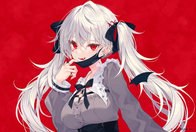 葛葉さんの『ヴァンパイア』歌ってみたのイラストを描かせていただきました⚡️

【 https://t.co/dn8ltsabXD 】 