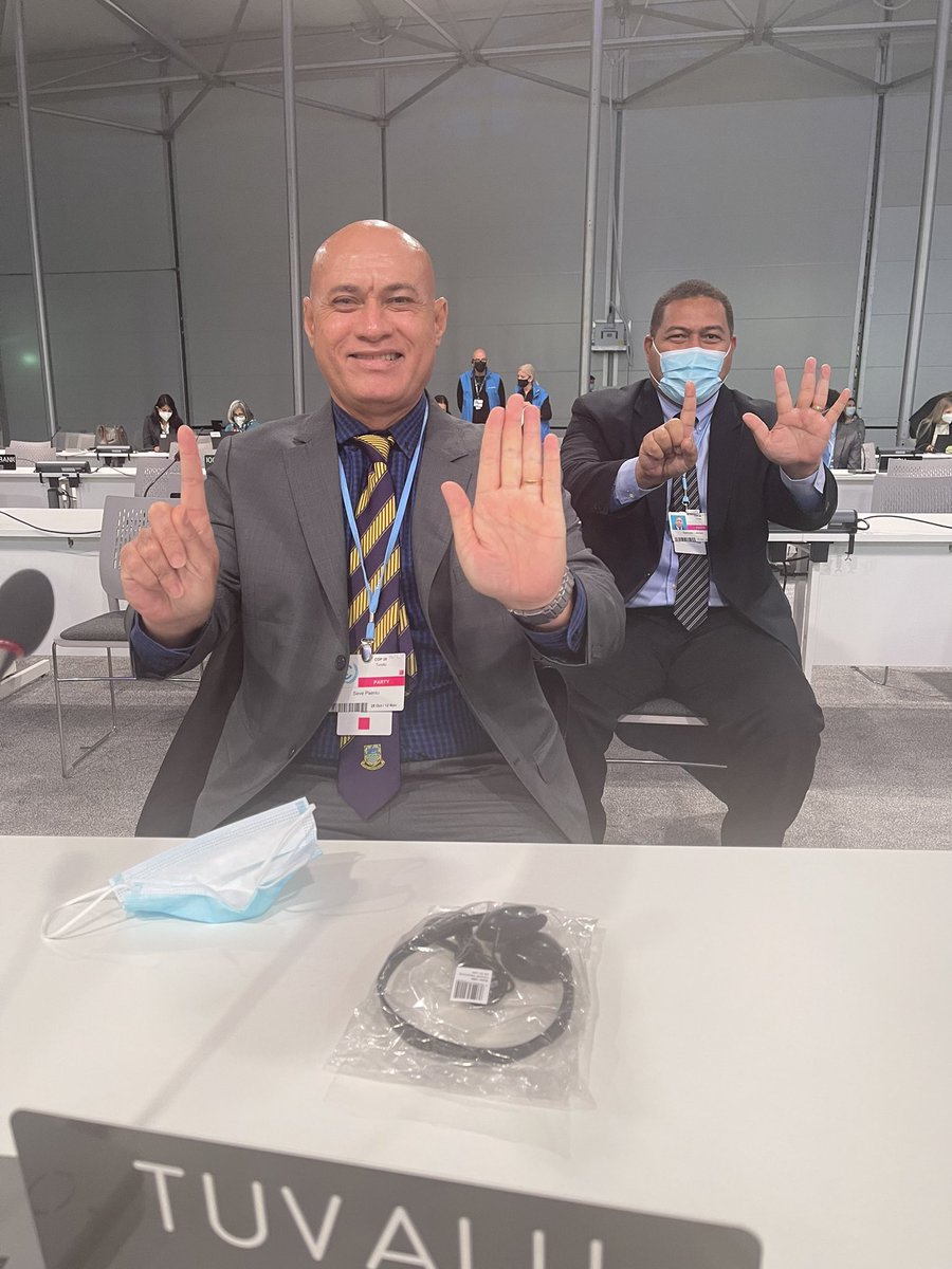 ForumSEC's tweet photo. Of all the numbers you will hear at the #COP26, the most important will be 1.5- #Pacific nations represent at the #COP26Glasgow #flexfor1pt5 https://t.co/d0aT0URpP3