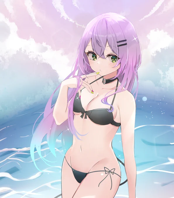 💜💜💜
 #今月描いた絵を晒そう 
