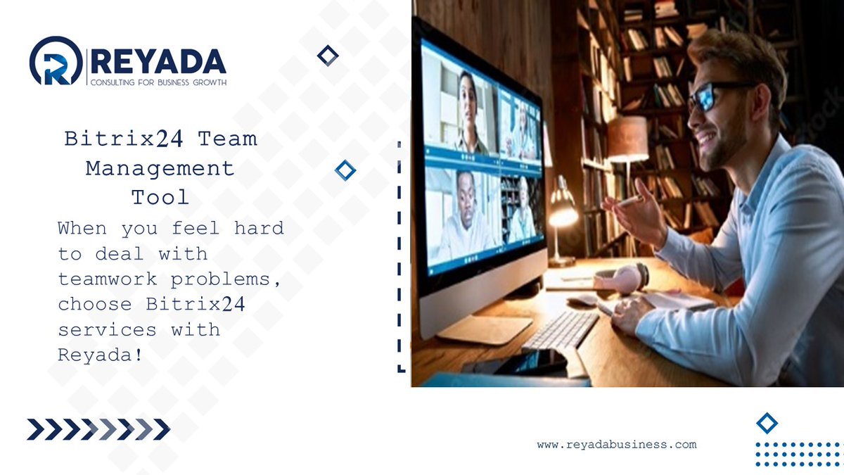 Reyada_Business's tweet photo. Communicate with your team, clients and partners no matter where they are! #Bitrix24 Team Management makes it easier with #chats, #videoconference, calendars, projects and #task_management, calls and more! Go for it with #Reyada :https://t.co/PTgXoEmSHF
#Goldpartner @bitrix24 https://t.co/mFwIQ2qeUC