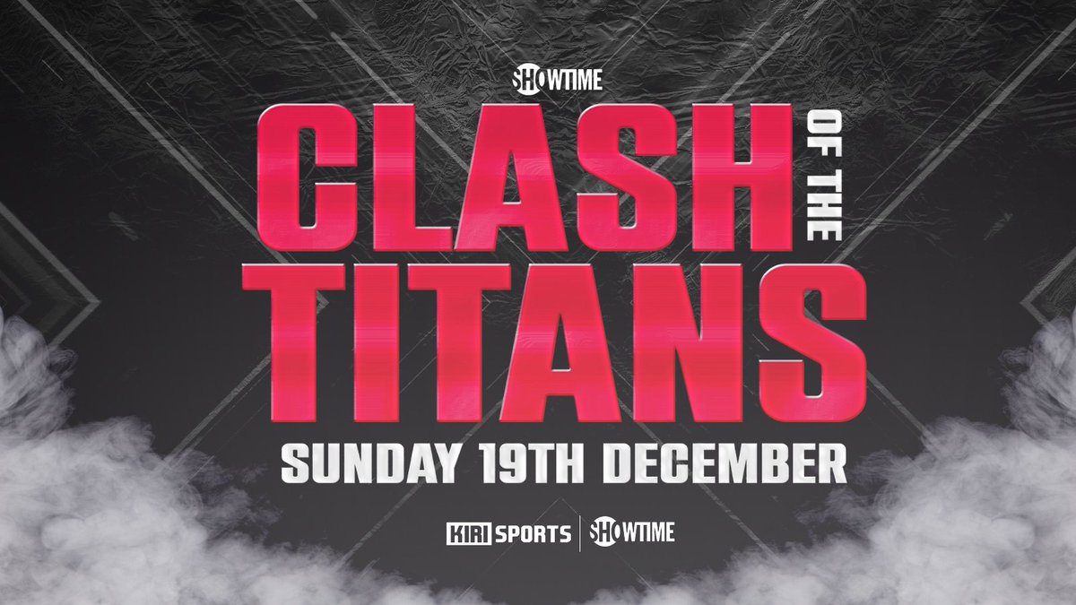 ShowtimeROBLOX's tweet photo. CLASH OF TITANS! OFFICIAL DATE REVEALED!

@ShowtimeROBLOX will present the long awaited Clash Of Titans show on Sunday 19th December!

The show currently features @CyxnLxgicRBLX vs @UnstableKenRBLX and the long awaited @InvictusDiddy vs. @IM40x_ !

@ShowtimeROBLOX | #ItsShowtime https://t.co/sGoJEsigvm