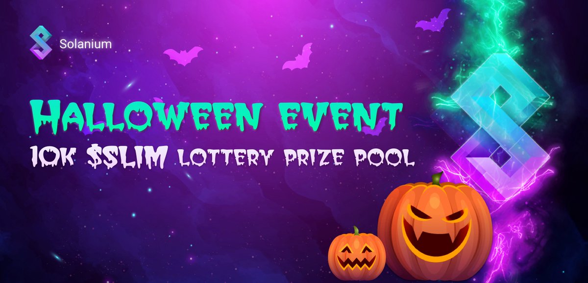 Happy 420k Followers and Happy Halloween🎃! 

10k $SLIM Lottery Prize Pool to 200 lucky $SLIM stakers!

Participate ➡️ forms.gle/vhdBW1LFkPWJxu…