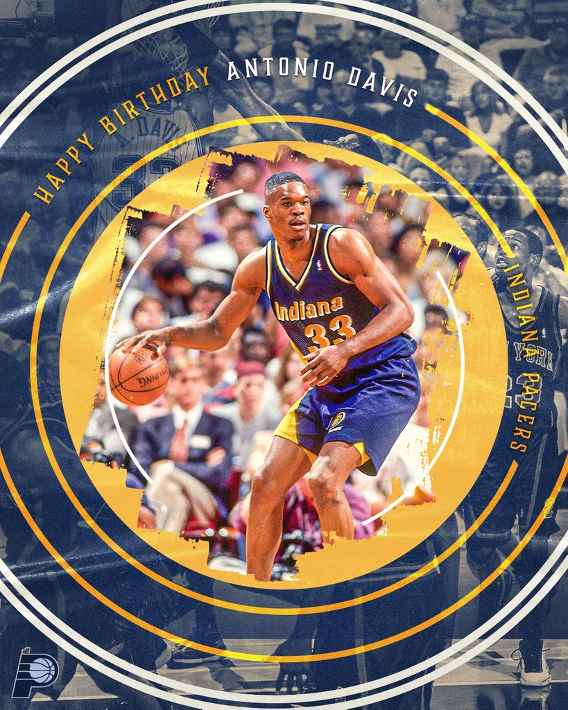 Join us in wishing Antonio Davis a happy birthday! 