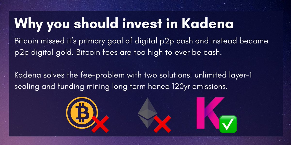 Robertmindset's tweet image. #Kadena solved the scaling challenges of #Bitcoin with parallel Proof of Work chains. While also addressing the security and speed issues of #Ethereum with Pact. The real revolution in the blockchain world is brought by Kadena. $KDA
