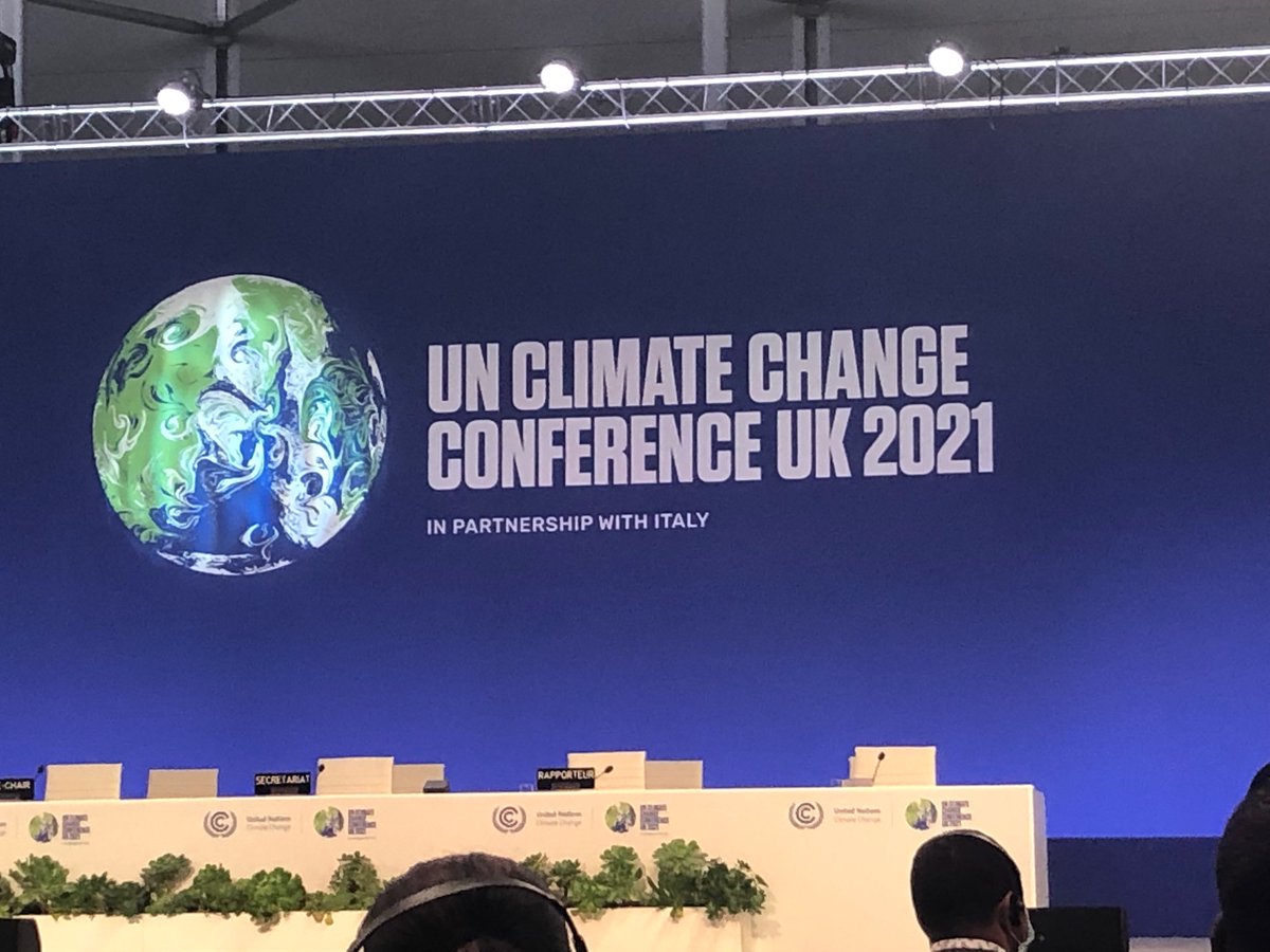 #COP26 ceremonial opening, IPCC stresses “it is unequivocal that human influence warmed the atmosphere, ocean and land.” #TogetherForOurPlanet