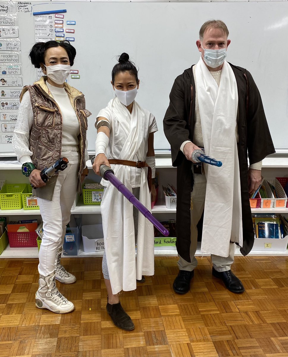 MAY THE FORCE BE WITH YOU, FIRST GRADERS.