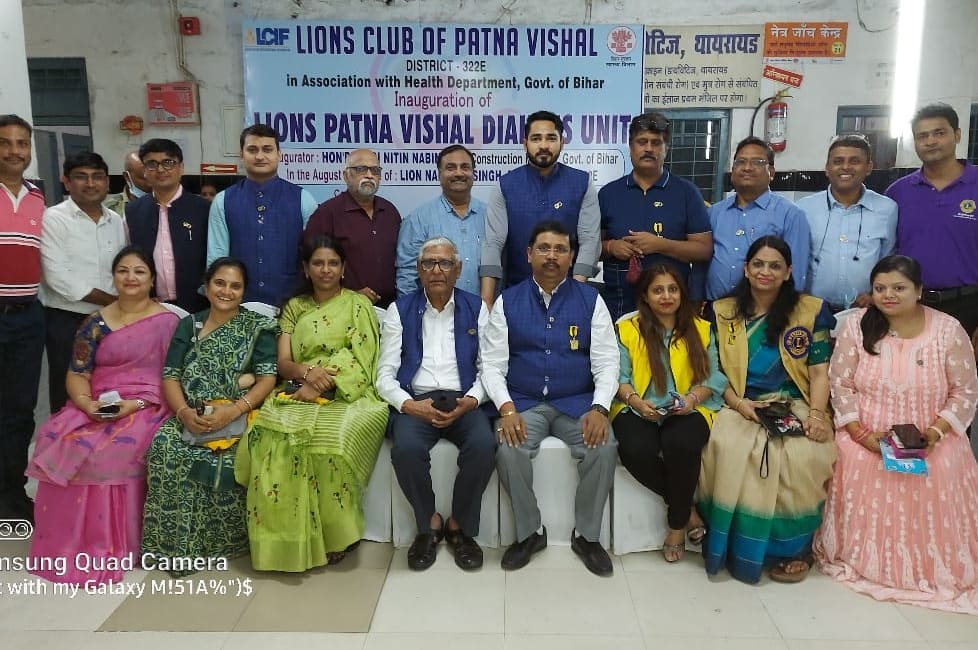 LionsPatna's tweet photo. Lions Club of Patna Vishal Completed there dream project &amp; permanent project as Patna Vishal Dialysis Unit at New Gardiner Road Hospital, Patna .
Inaugration by Mr Nitin Nabin (Minister of Road Construction), PID Lion V K Luthra Sir &amp; DG Lion Namrata Singh Mam (322E). https://t.co/puRqlMrKdy