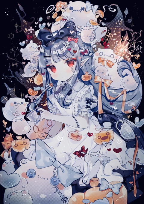 ハロウィンゾンビメイドちゃん🎃☆* 
