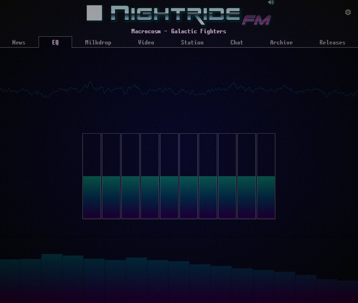 nightride_fm's tweet image. The new spacesynth station has been added to the website/app too