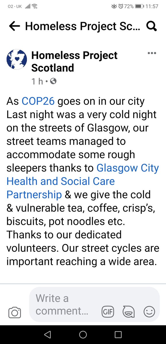DawnLilian2's tweet image. #COP26 while you lot visited the highlife
Here is the real Glasgow thanks to #sturgeon #homelessproject #scottishhomelessness
#COP26Glasgow
#openyoureyes