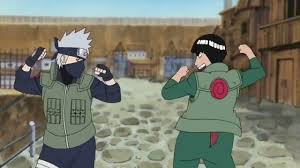 Narutolost1's tweet photo. I don't care what ppl say , guy and kakashi were the best pair in the entire series https://t.co/TJBnN5sQiM