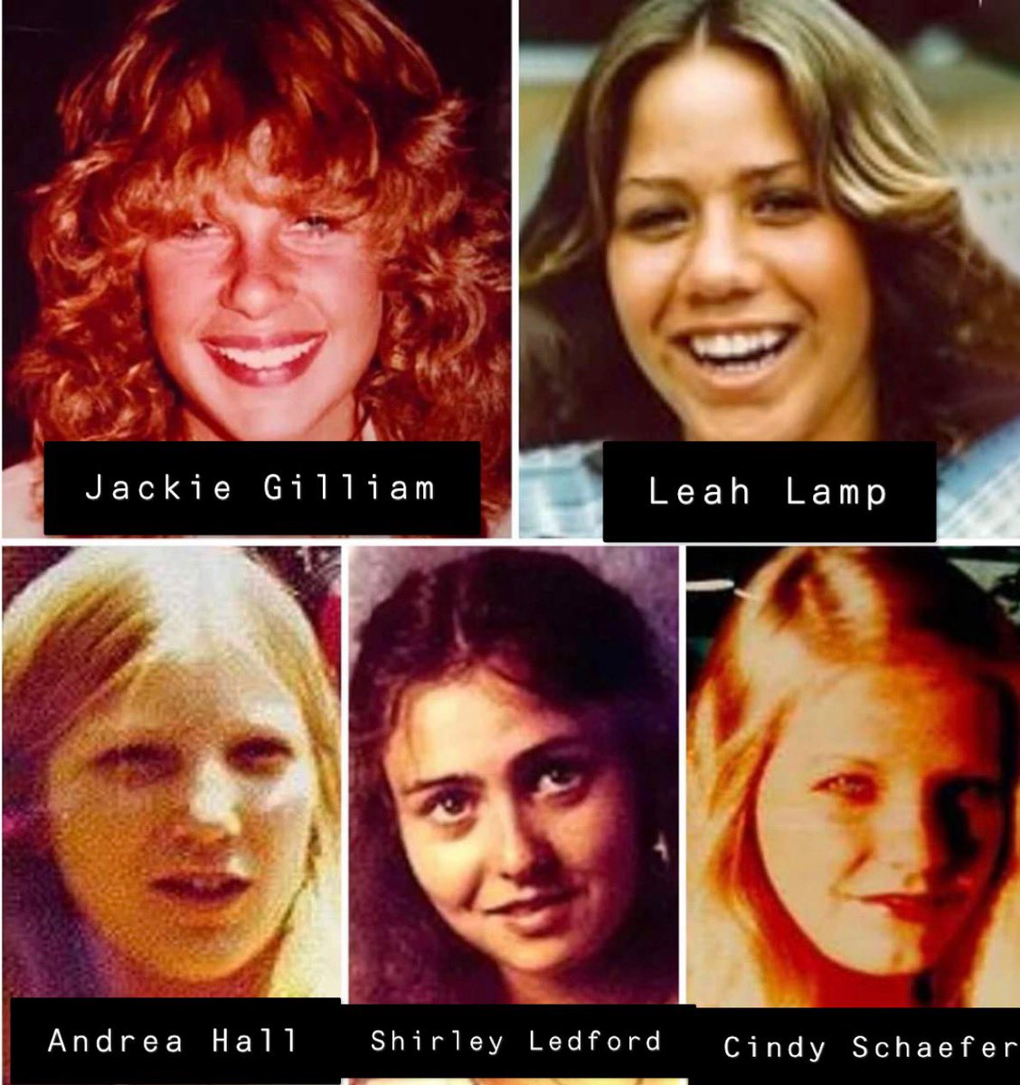 Our new episode is out! Join us as we discuss the two absolute monsters known as the “Toolbox Killers”, Lawrence Bittaker &amp; Roy Norris.

Photo 2) Bittaker
Photo 3) Norris
Photo 4) The 5 young girls who lost their lives

podcasts.apple.com/us/podcast/blo…

open.spotify.com/episode/7ijNKo…