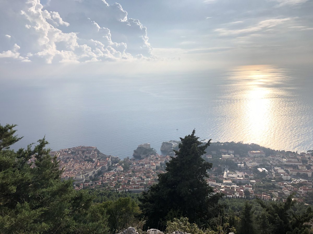 DrBalsamAhmad's tweet photo. On this day 2019: our last family #holiday abroad #Dubronvik #Croatia Bitter sweet memories with Daniel leading the way up the trail to #MountSrd summit. Hope one day soon we manage an active holiday & edge closer to our #NewNormal #DisabilityTwitter #LifeAfterSpinalCordInjury https://t.co/nSDxEVRQy2