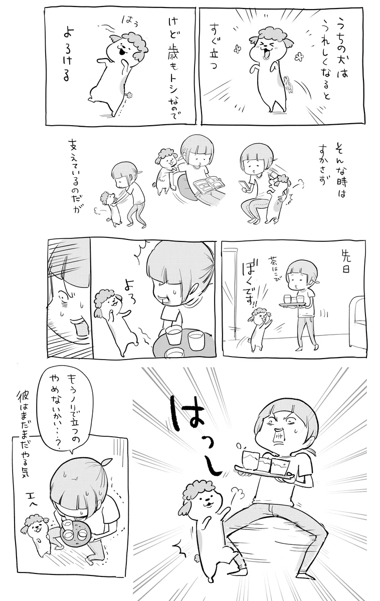 彼はまだまだやる気だけど、「そろそろたのむわー」と思ってしまう。