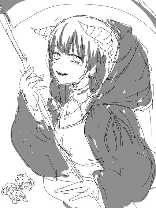 これはマキリちゃんのガチコス見てえよね という落書き 