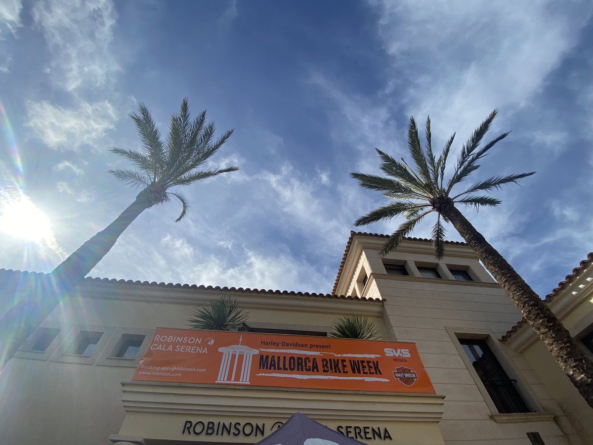 Heute um 17:00 Uhr gibt es das erste Event-Radio bei Clubhouse. Über 500 Harleys sind bei der „Mallorca Bike Werk“ im Robinson Club Cala Sarena  dabei. Hier könnt ihr live dabei sein: clubhouse.com/join/event-rad…  #mallorcabikeweek #harleydavidson #mallorca #robinsonclub #harley