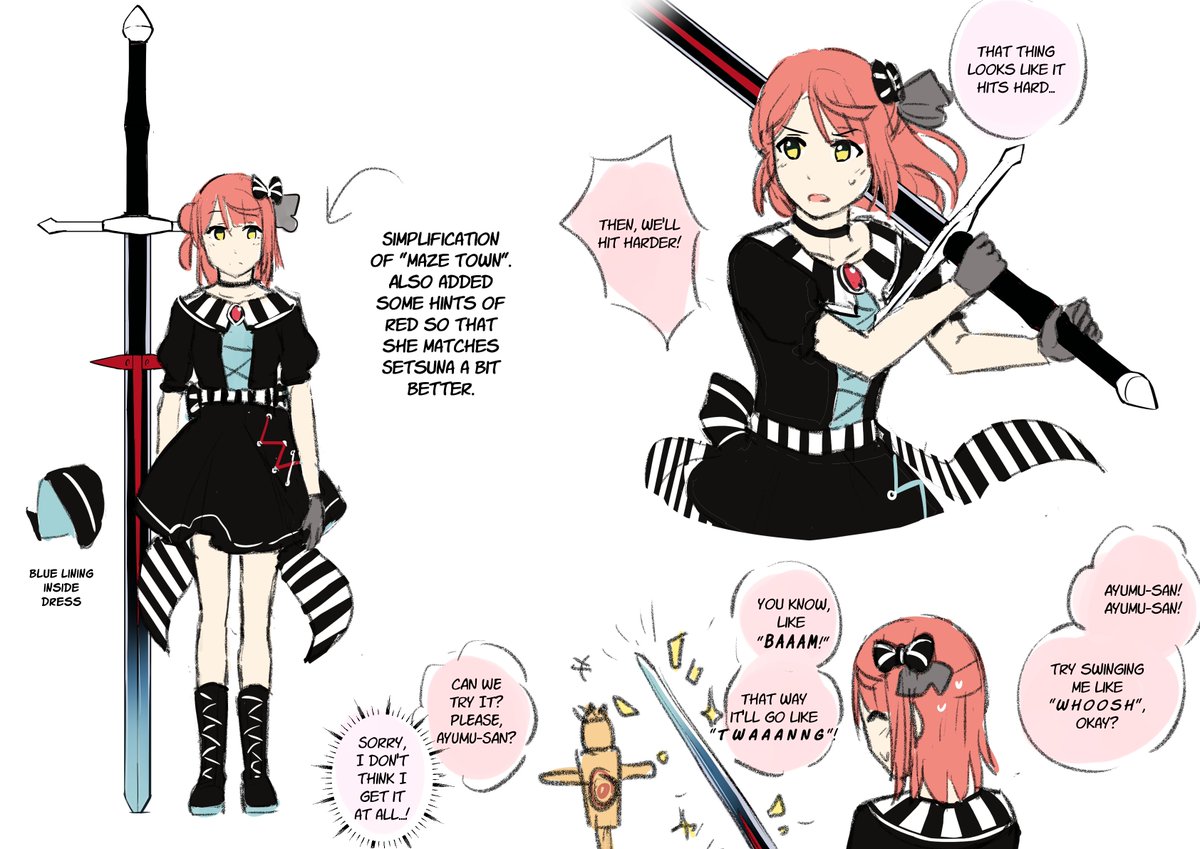 concept/design sketches + AU notes because I don't think I'll make anymore of this 😂