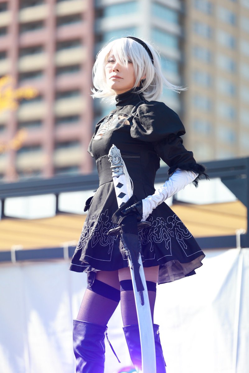 junotachi's tweet photo. 【Cosplay】#池ハロ2021
NieR:Automata ヨルハ2号B型
憎悪 と 信念 の果て
2021/10/30(sat)
WorldCosplay CCCステージ
―――
今回は難しいかと思っていましたが、綺麗なお写真頂戴出来ました!
御提供本当にありがとうございます🙏
photograph:tatsu様 @tatsu_photo
#ユノン帖 #gopafo @GO_Pafo https://t.co/33x58quEMk