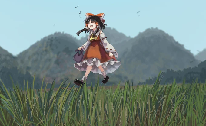 #今月描いた絵を晒そう
霊夢さんばかり描いた一か月でした 