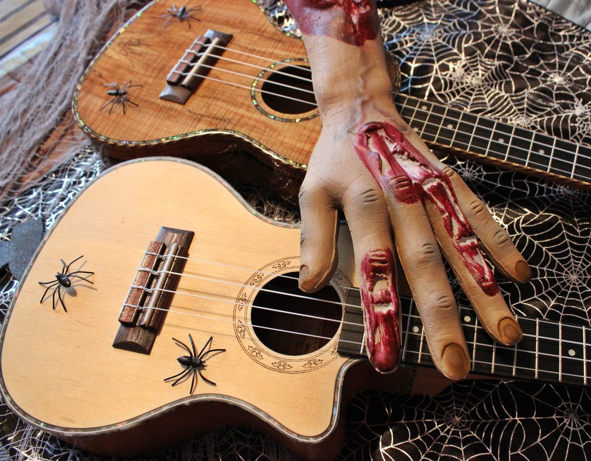 Have a spooooky Halloween folks... #freshmanukuleles #spooky #halloween #scary #ukuleles
