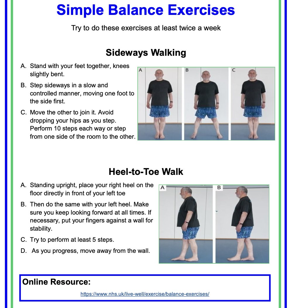 Senior Exercise Plan, Fall Prevention, Confidence, Balance