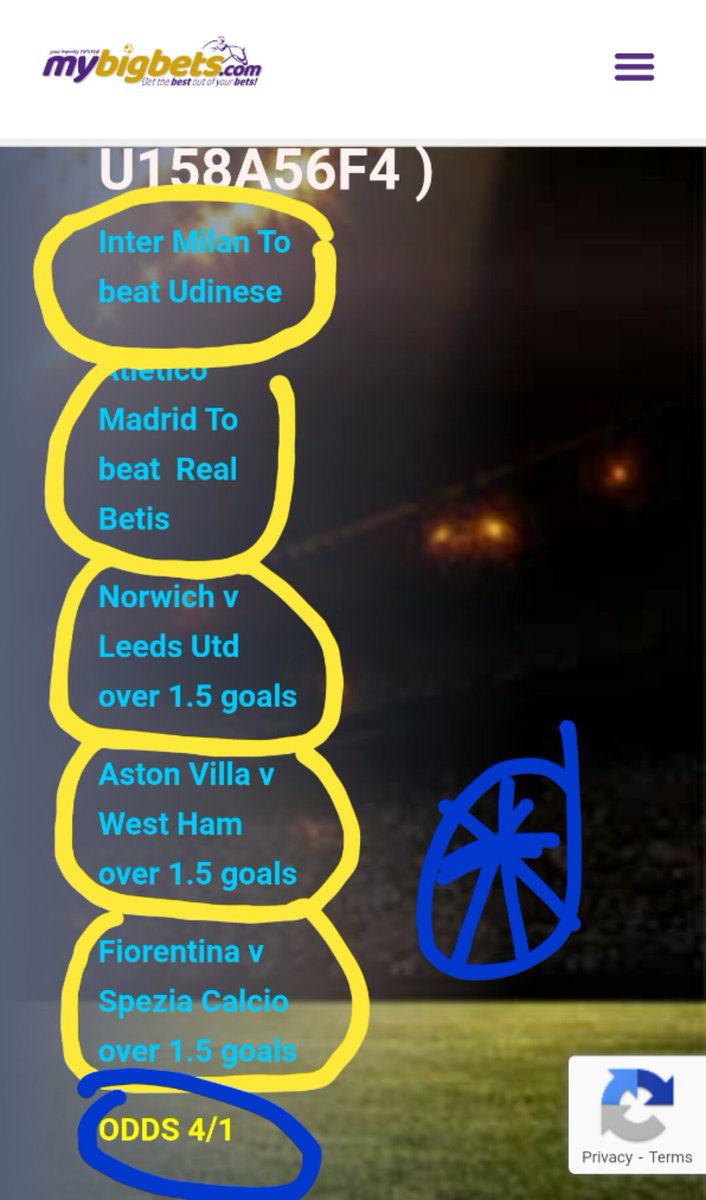 MyBigBets1's tweet photo. 🔥💥🔥BOOM BOOM💥🔥💥

⚽💸BET 1 BOOMS⚽💸
✔WELL NEEDED ON A TOUGH WEEKEND✔

🔥💥💲🔥💥💲🔥💥💲🔥💥💲

#mybigbets #mybigbets1 #yourfriendlytipster #HorseRacing #horseracingtipster #HorseRacingTips #tipsters #tipster #win #SouthAfrica #Vote #voteforgod #politicians #MONEY #BOOM https://t.co/khQk5Dl6gr