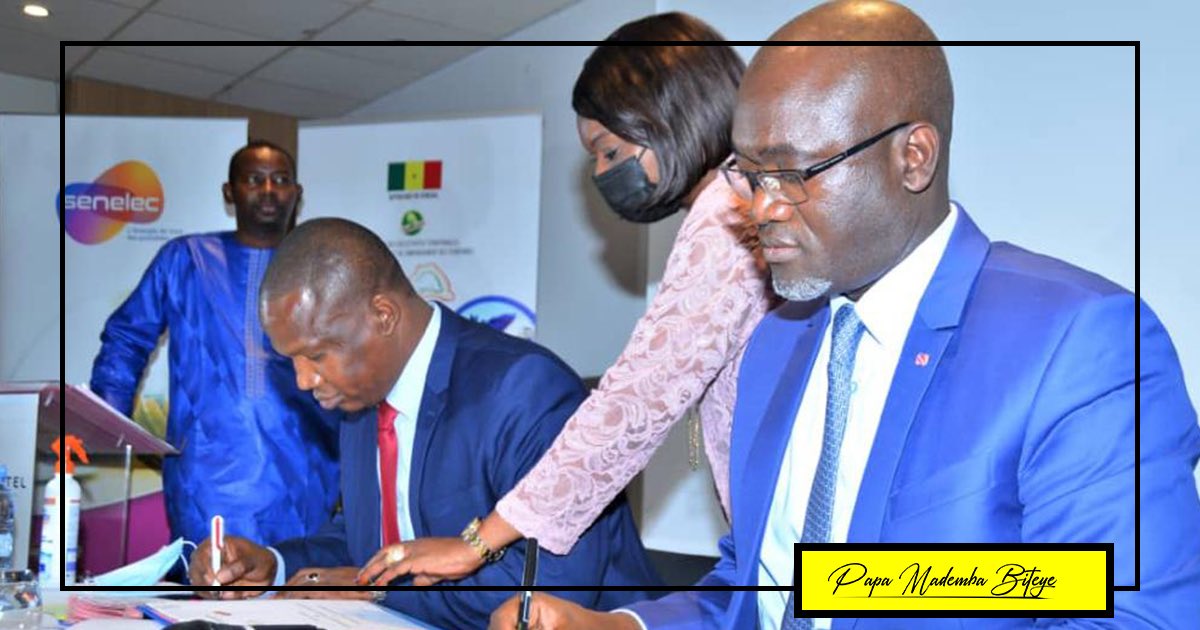 mademba_biteye's tweet photo. Senelec a signé une convention de partenariat avec l’#ANAT afin de matérialiser la vision du Chef de l’État et d’atteindre l’objectif de l’accès universel à l’électricité à l’horizon 2025, en procédant à des installations d’infrastructures sur des espaces bien aménagés. https://t.co/lZ9gyXpiHA