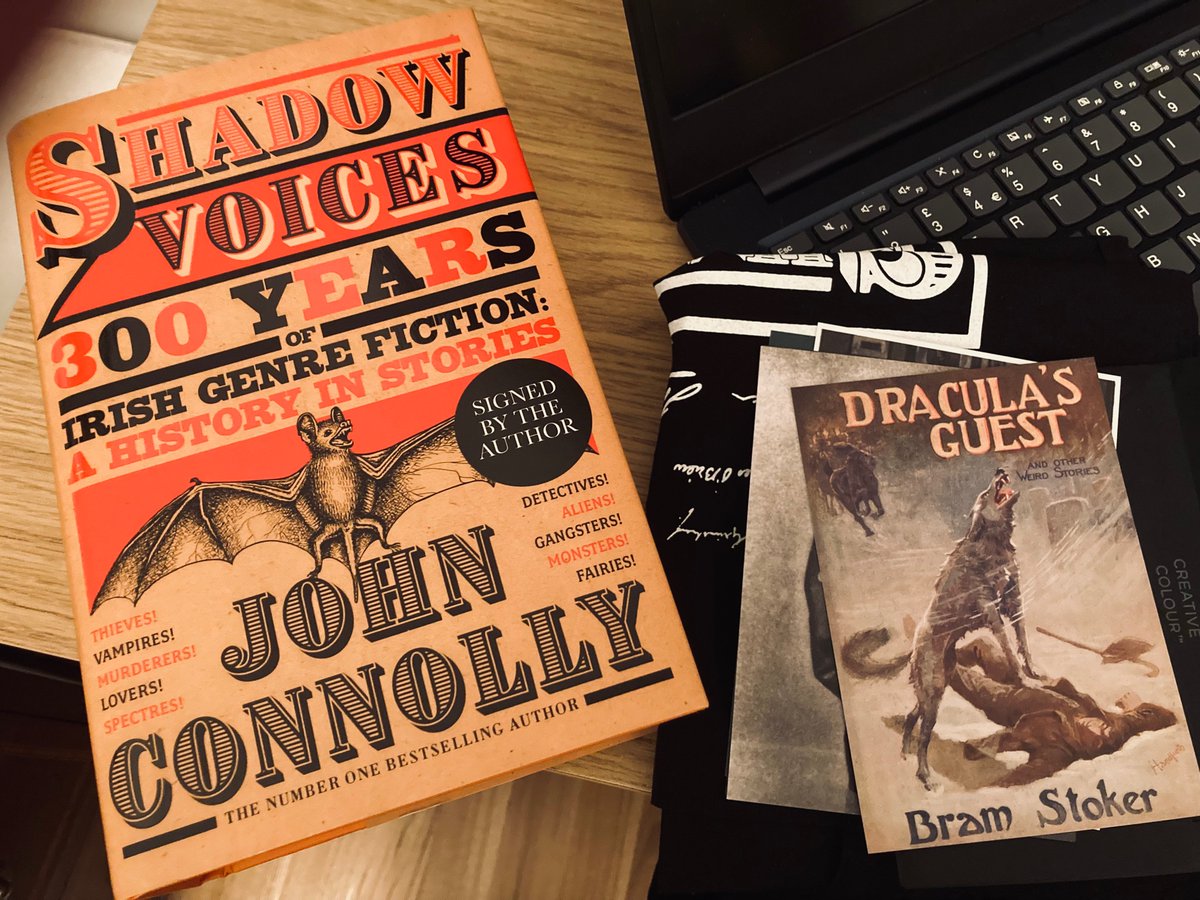 andysaibhcarter's tweet photo. Excited to collect my copy of #ShadowVoices from @gutterbookshop. Delighted to be mentioned but particularly chuffed that Ben herself gets a nod! @jconnollybooks https://t.co/hL9vu8ZzRX
