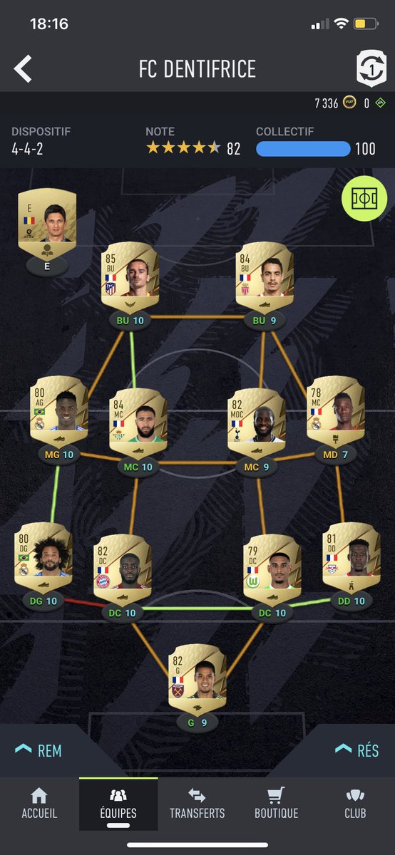 EzZaFirst's tweet image. Mon équipe cv encore ou pas en sachant que je joue 1 semaine sur 2