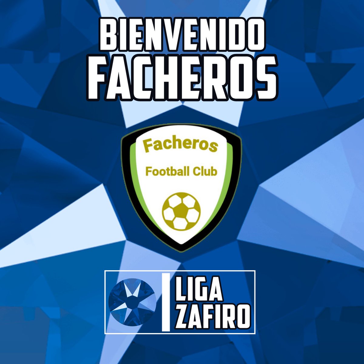 𝐖𝐄𝐋𝐂𝐎𝐌𝐄 🟢

<a href="/LosFacherosFC/">🤍 𝙇𝙤𝙨 𝙁𝙖𝙘𝙝𝙚𝙧𝙤𝙨 𝙁.𝘾. 💚</a> segundo club confirmado para la primera edición de la #LigaZafiro.