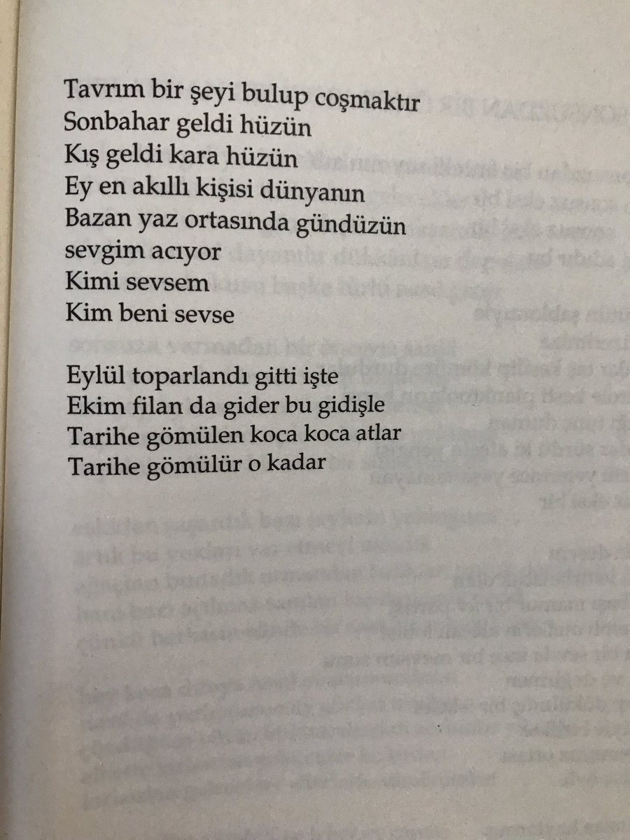 Ekim bile gitti.. 
(Turgut UYAR)