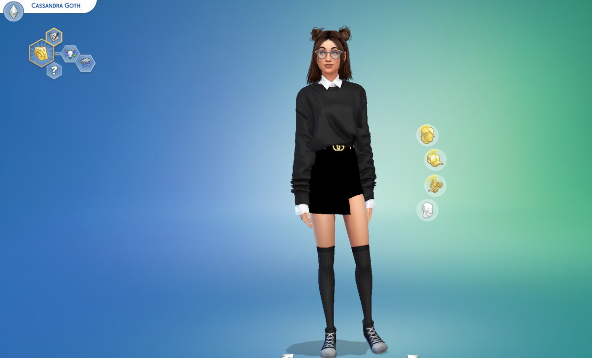 T1M1_16's tweet photo. Because it’s Halloween 🎃👻 I thought about a makeover for the Goths for today 😬 cause I did the Vatores yesterday 💕✨Check them out and let me know what do you think? Part 2 - the kids  #CassandraGoth #AlexanderGoth 💖#Sims4 #TheSims4 #makeover https://t.co/Hjkttpq8QU