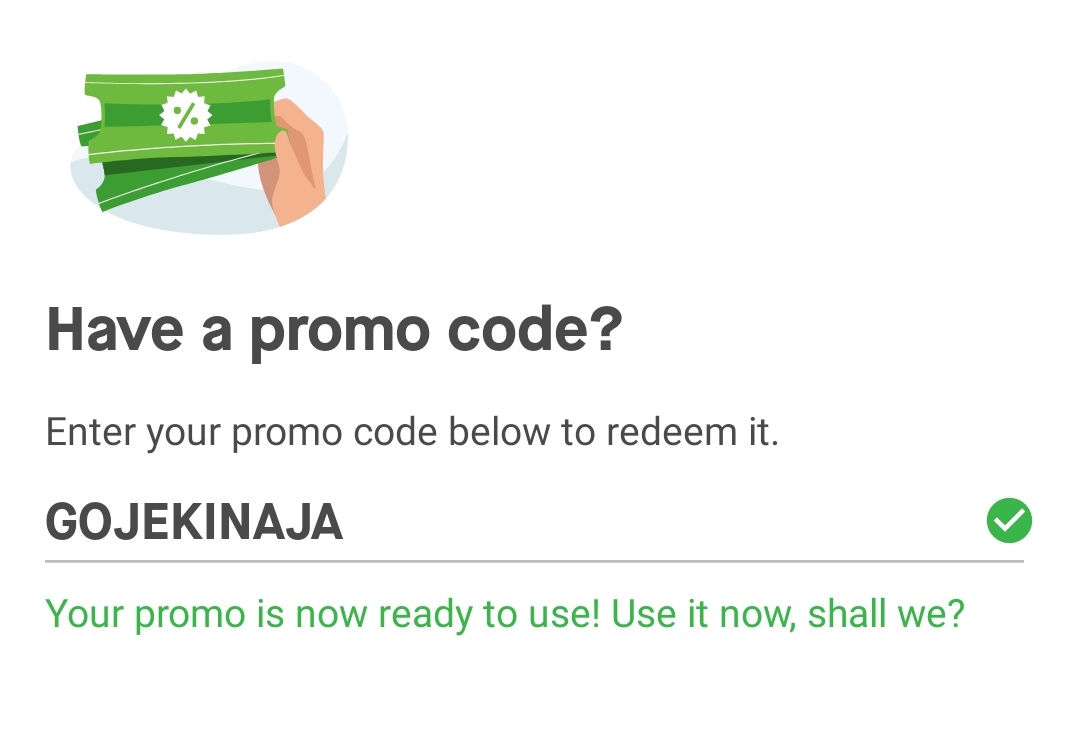 RacunBelanja's tweet photo. Voucher Goride, Gocar, dan Gopay
Kode promo:
GOJEKINAJA https://t.co/5pYW7LEhvK