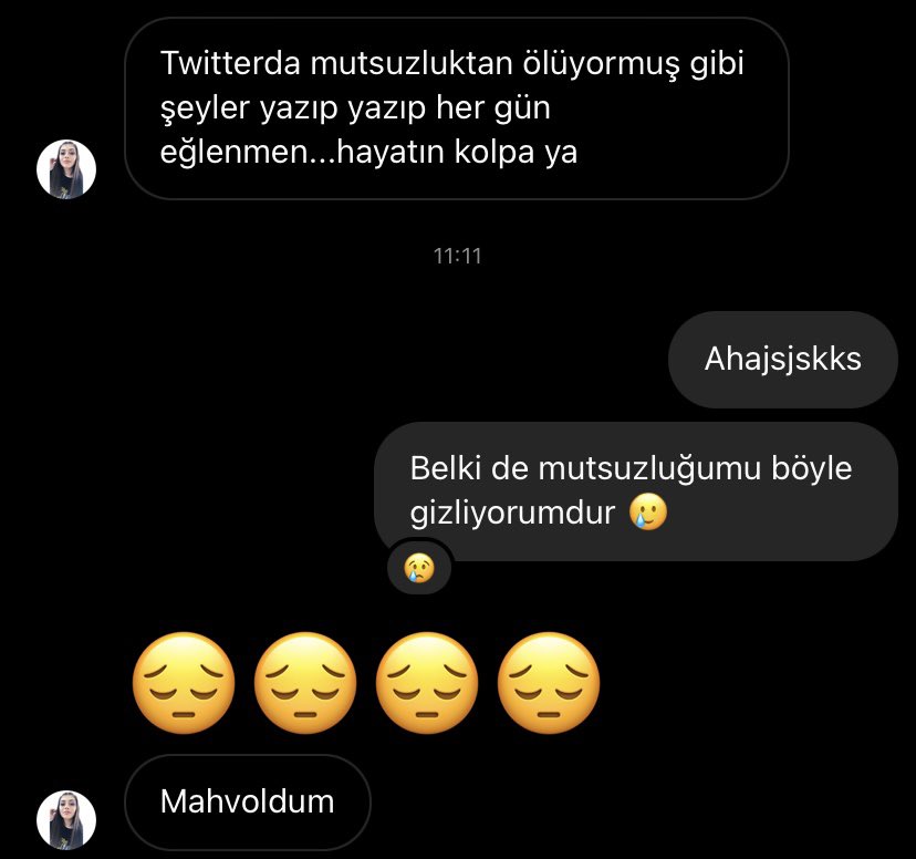 Bugün bana bundan oldu hayırlı akşamlar