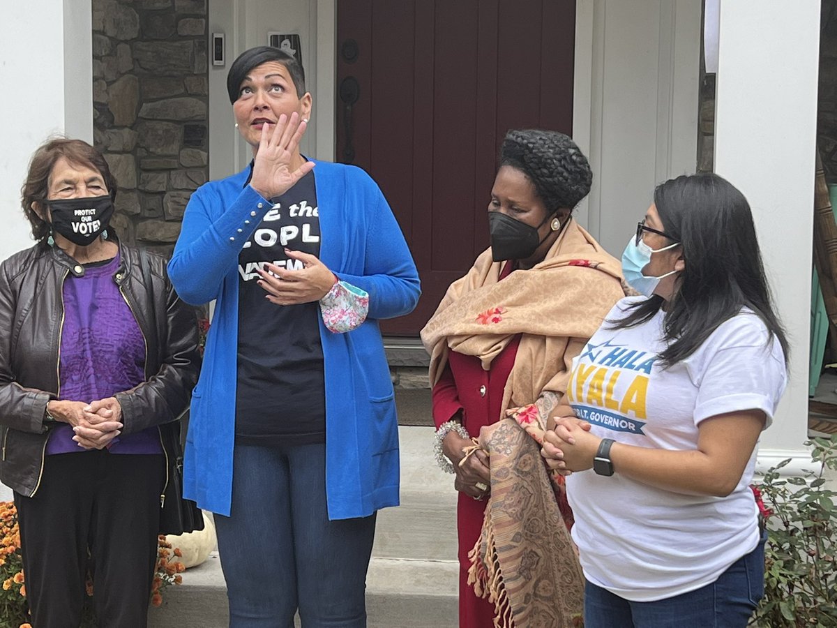 MikeHersh's tweet image. Electric enthusiasm and #DemocraticUnity #VirginiaElection #VirginiaDemocrats