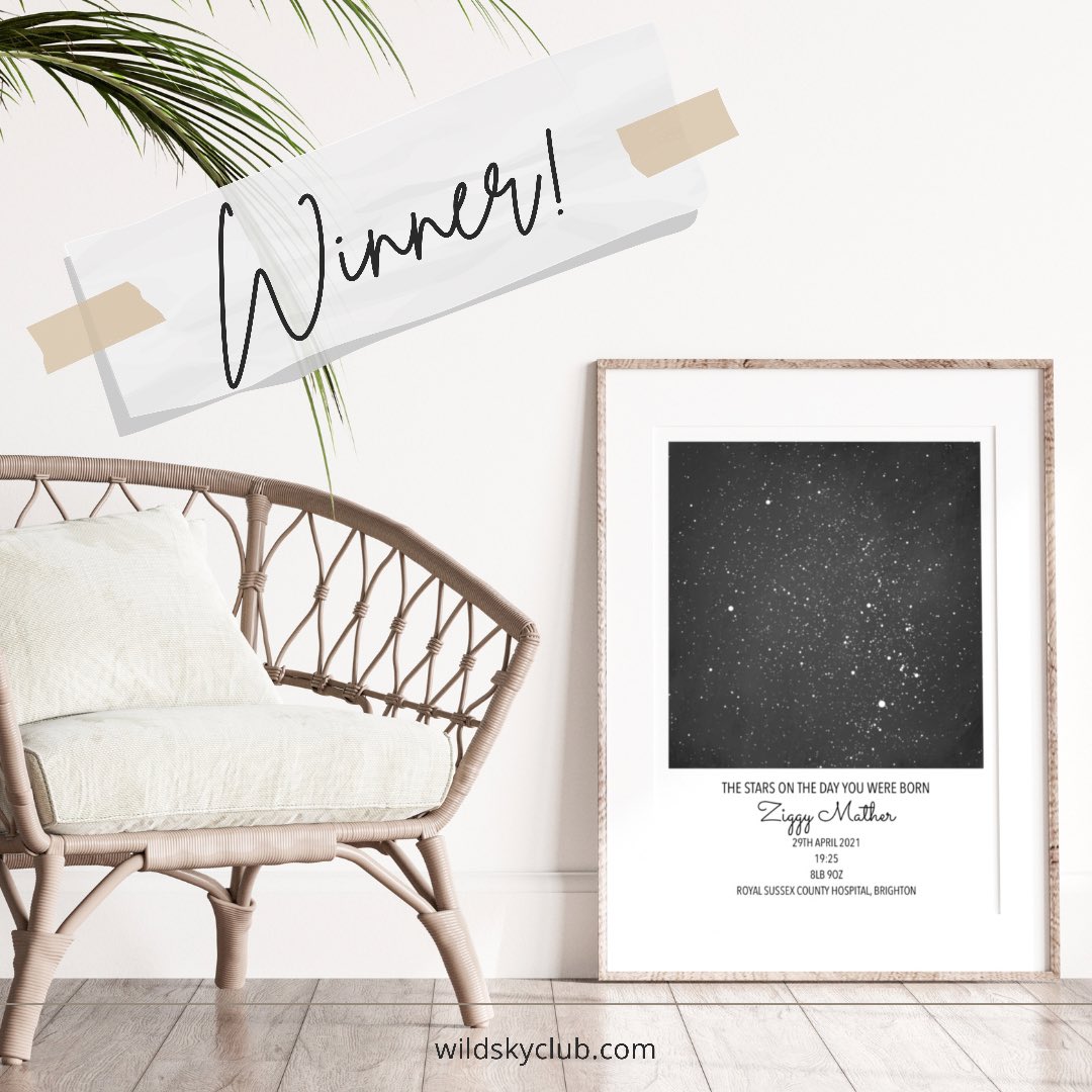 WildSkyClub1's tweet photo. Thanks to everyone who has entered our latest competition! As a new small business it means a lot to get so much support.

The winner of the competition is @juleseley123 🤩

Keep your eyes peeled for our next competition ✨ https://t.co/jMxGzsbM1s