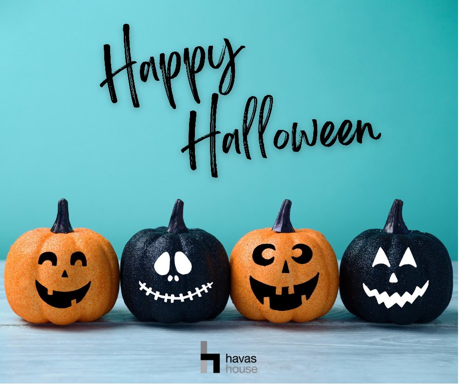 Happy #Halloween from the #HavasHouse family! Have an absolutely fa-BOO-lous day! 🎃👻🕸