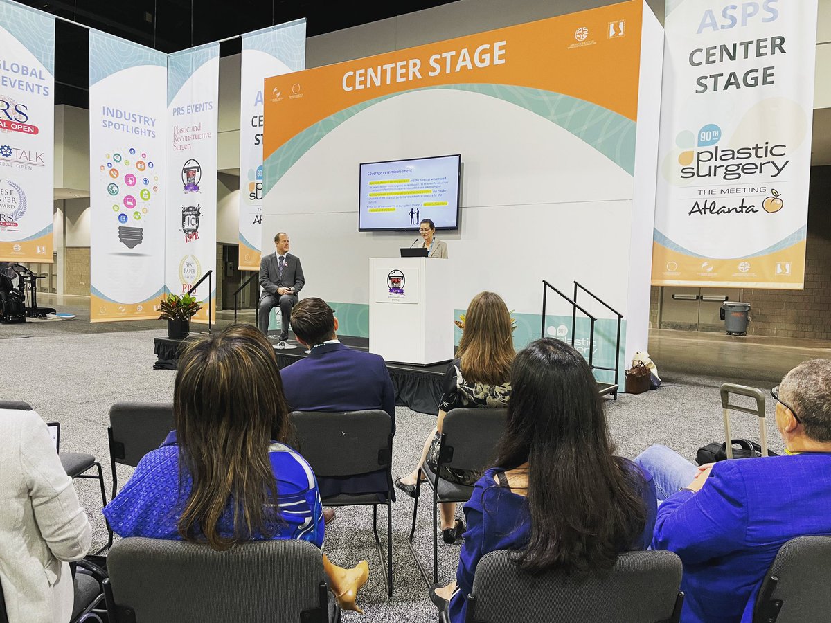 prsjournal's tweet photo. Great #PRSGrandRounds Live lecture and Q&amp;A with @drheatherfurnas and @dredwardreece as they discuss “Your PRS Toolbox for the Business of Plastic Surgery” during #PSTM21 https://t.co/Yx9Hv283Bl