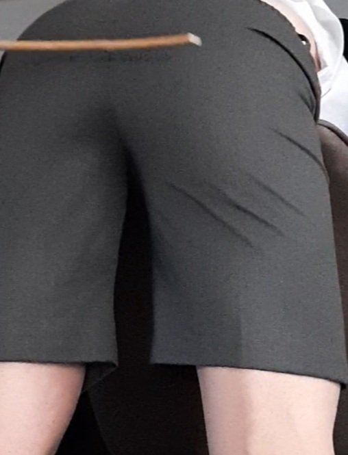 Nothing like a traditional 6 of the best on a Sunday morning. Sore and stripy but well deserved