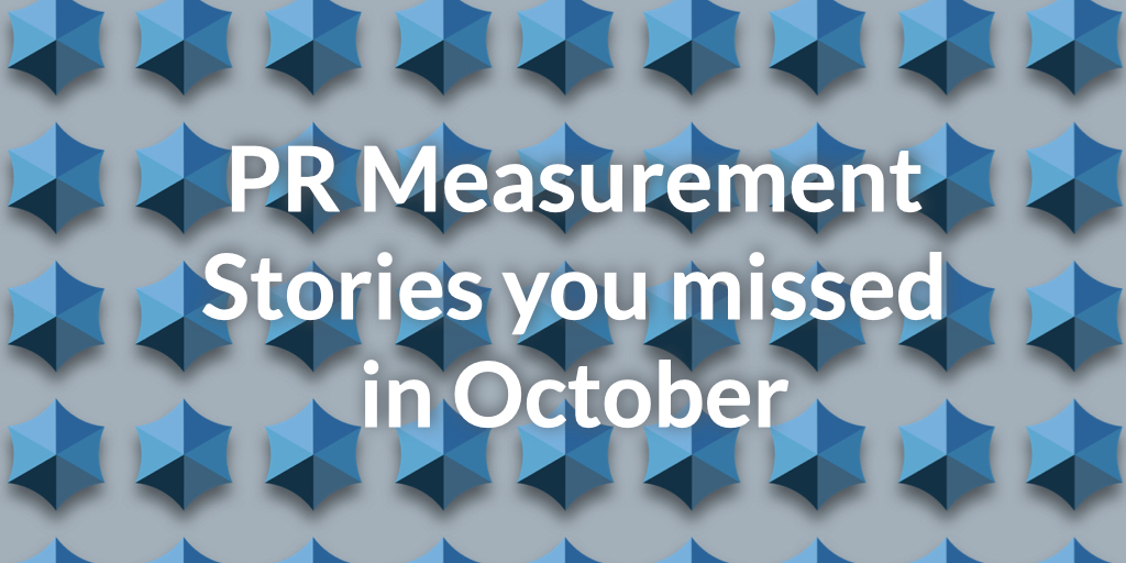 In October's #PR #Measurement news, <a href="/Talkwalker/">Talkwalker</a> made an acquisition, <a href="/thepresshook/">Press Hook</a> picked up funding, and <a href="/CARMA/">CARMA</a> 
announced its plans for the  future. Catch up on all the #measurePR news you missed here: bit.ly/PRMOct21